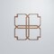 Ekena Millwork Large Englewood Decorative Fretwork Wood Wall Panels, Walnut, 23 3/8"W x 23 3/8"H x 3/8"T WALW24X24X0375EWDWA - alternate 6
